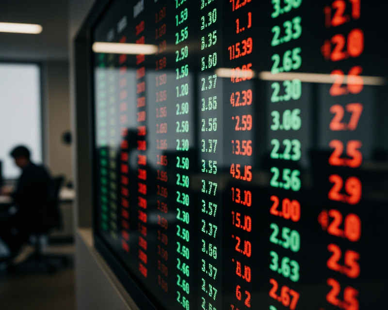 Stock Market Ticker Mood