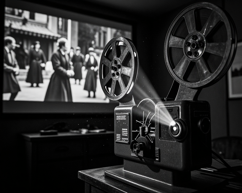 Vintage Film Archive Atmosphere