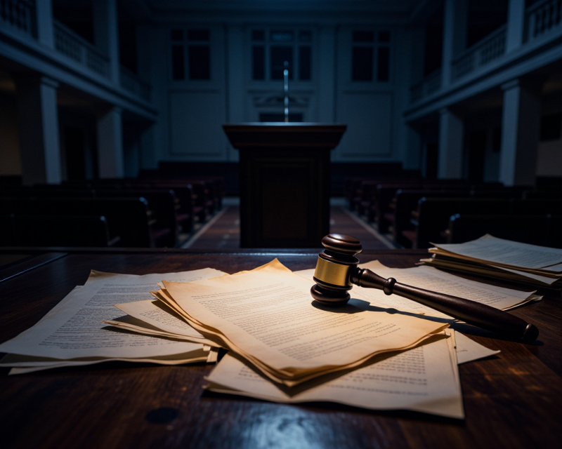 Atmospheric Political Mystery