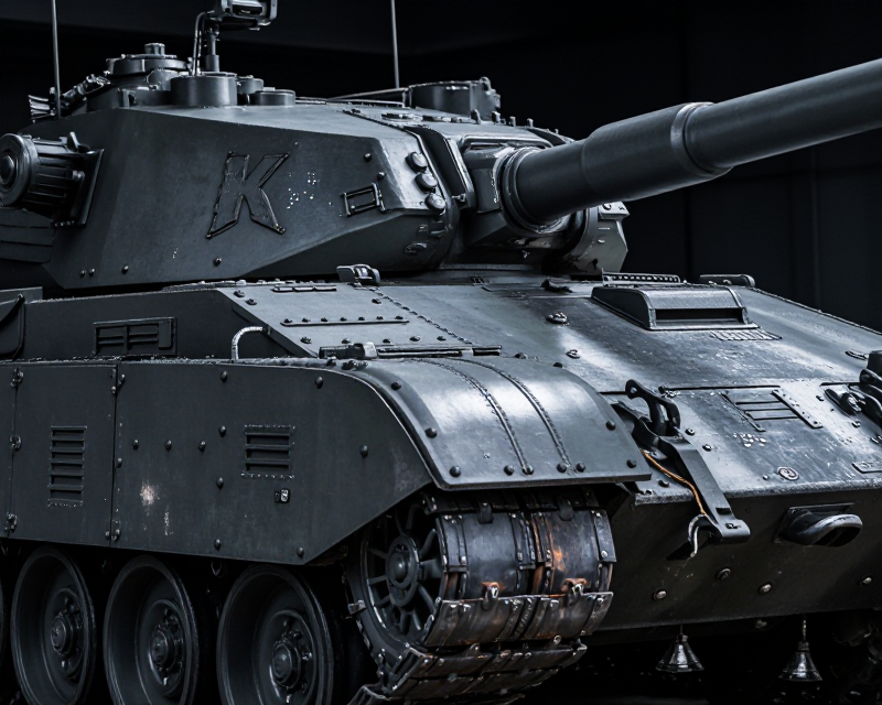 Cinematic K2 Tank Detail