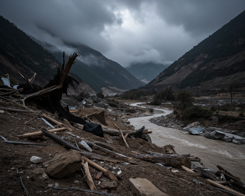 Himalayan Flood Aftermath
