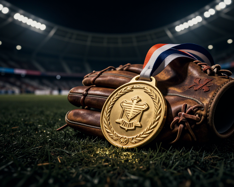 Golden Baseball Victory