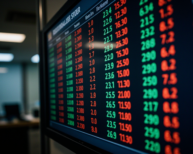 Stock Market Ticker Mood