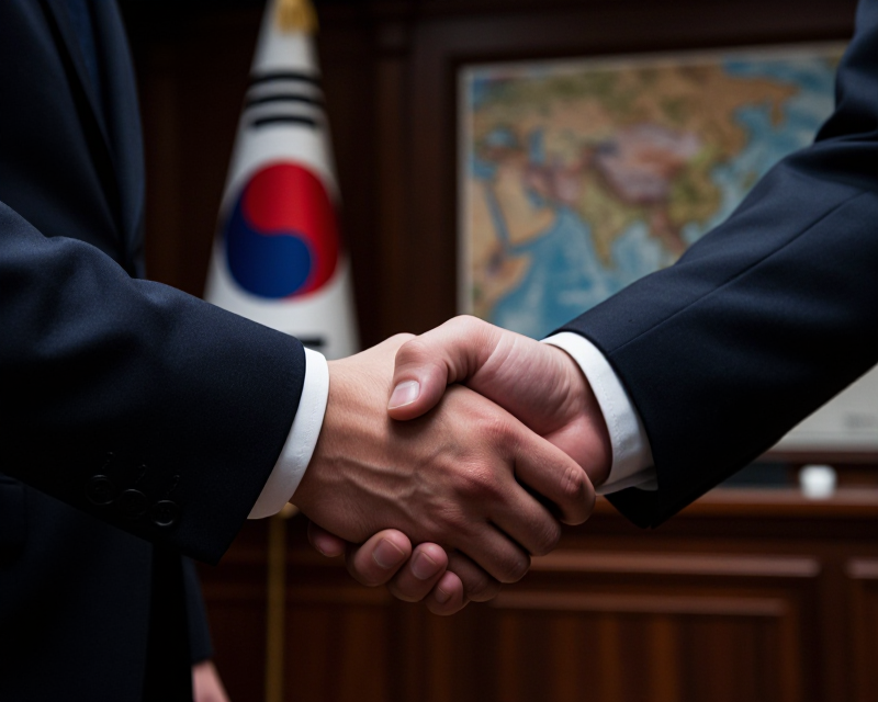 Diplomatic Handshake