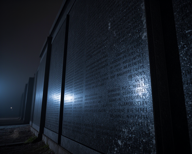 Symbolic Memorial Wall