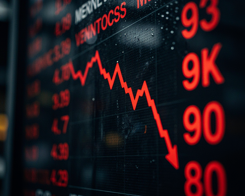 Market Decline Visual