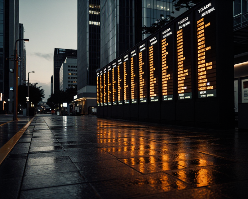 Yeouido Financial District at Dusk