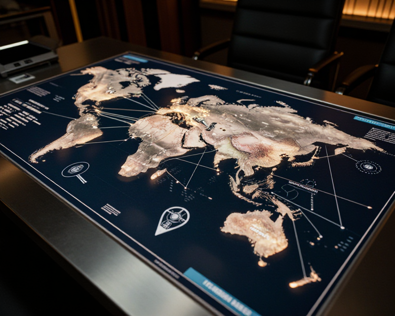 Global Strategic Cooperation Map
