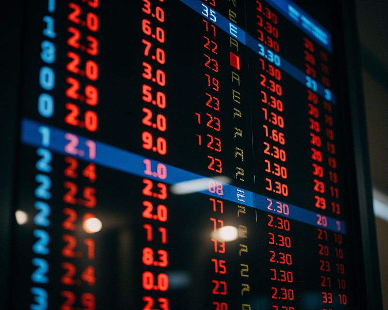 Stock Market Volatility Concept