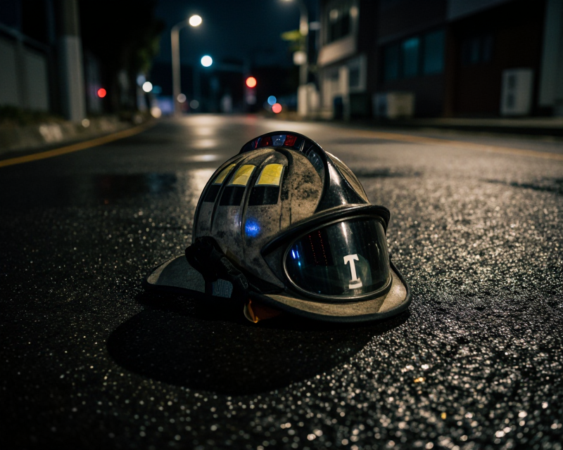 Symbolic Firefighter Helmet