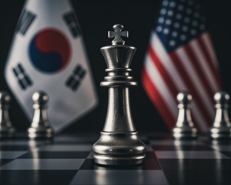 Diplomatic Tension Concept