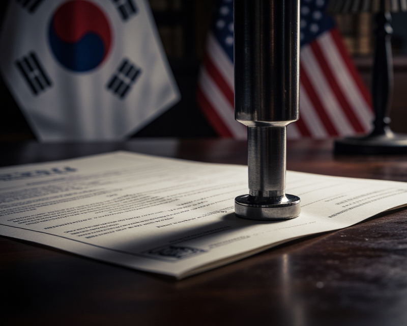 Trade Tension Symbolism